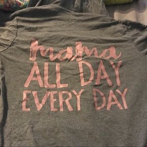 Declan crew mama all day zip hoodie euc sweatshirt